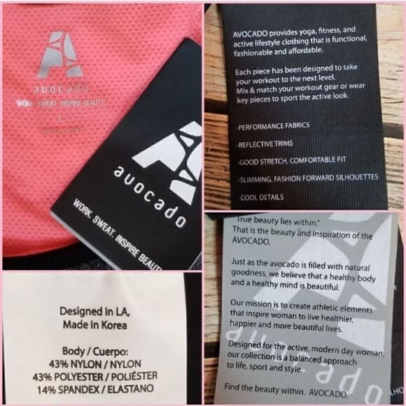 avocado Athletic Tank    - Picture 3 of 5